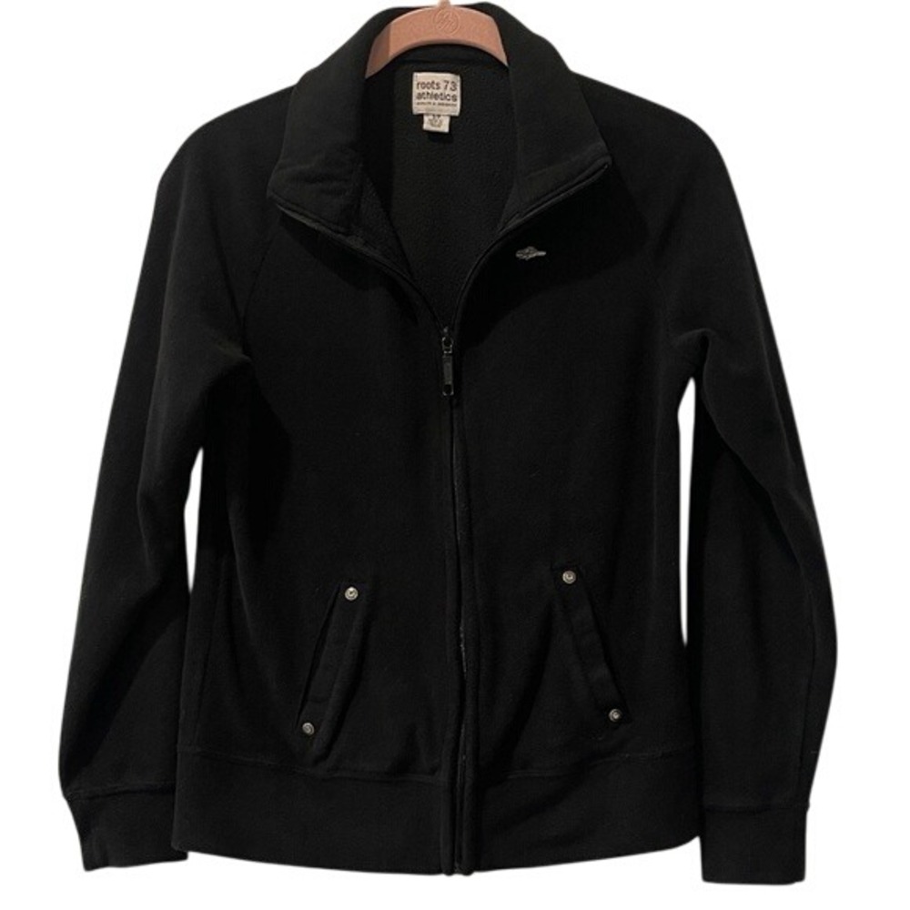 Roots 73 Athletics Women's Zip‎ Up Fleece Jacket Small